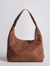 Brielle Suede Leather Tote