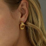 March Layered Hoop Earrings