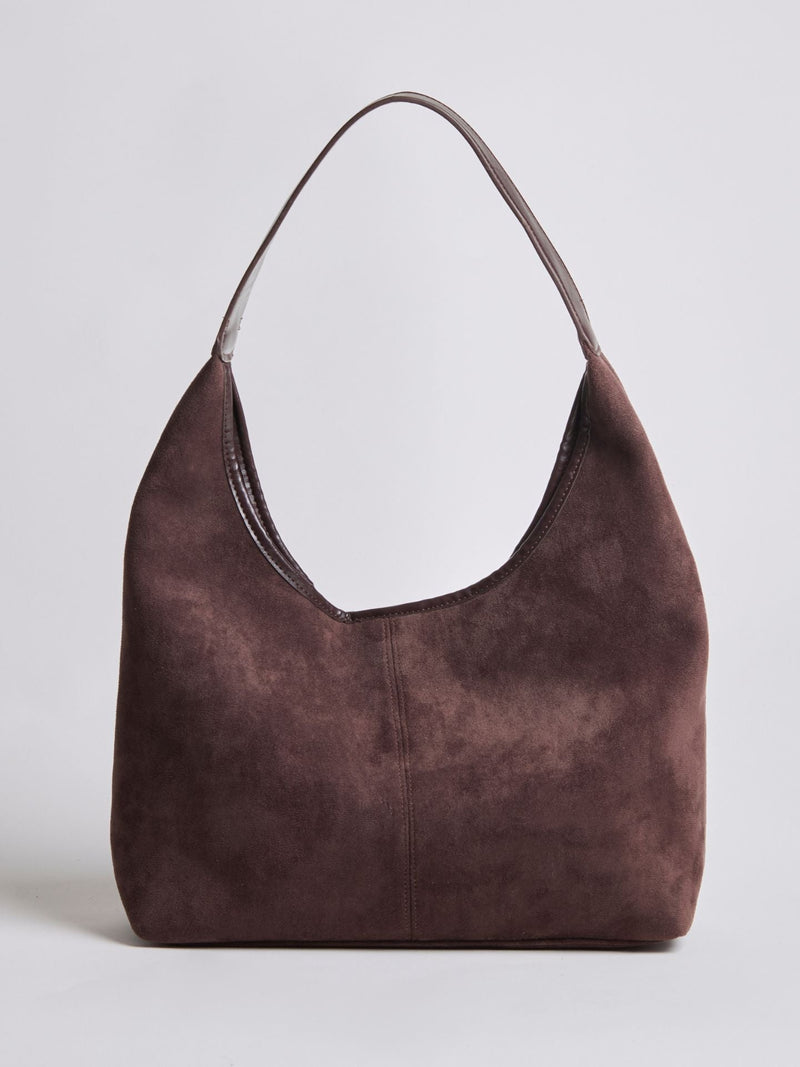 Brielle Suede Leather Tote