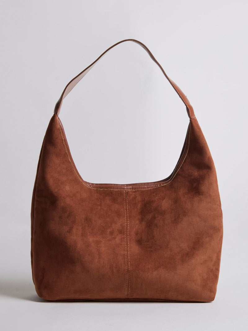 Brielle Suede Leather Tote