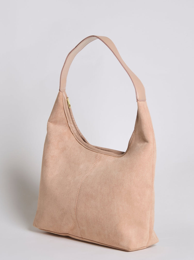 Brielle Suede Leather Tote