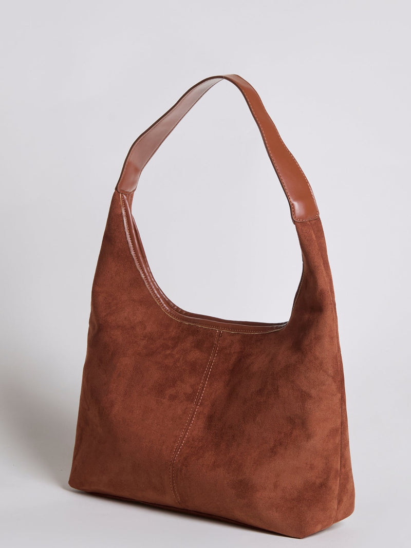 Brielle Suede Leather Tote