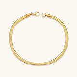 Valerie Gold Herringbone Bracelet