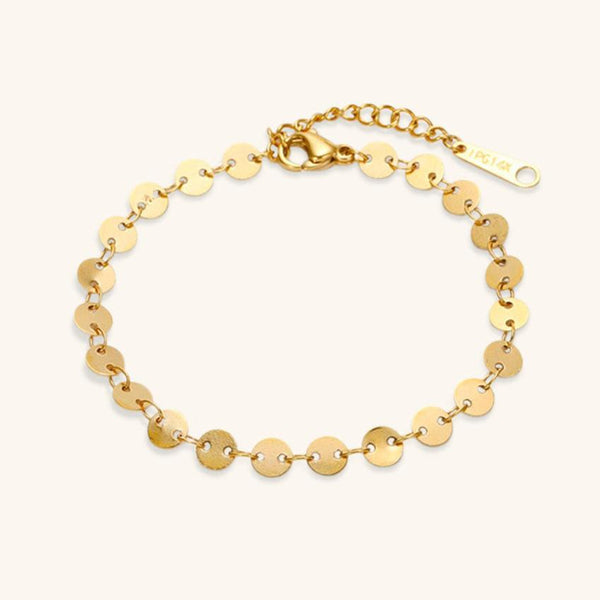 Delfina Round Chain Bracelet