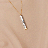 Be Kind...of a bi♡ch - Hidden Message Necklace