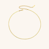 Eloise Gold Herringbone Necklace