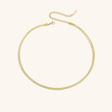 Eloise Gold Herringbone Necklace