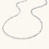 Navia Paperclip Chain Necklace