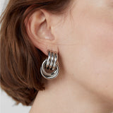 March Layered Hoop Earrings