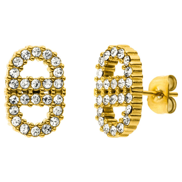 Dina stud earrings